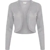 Kaffe Bolero 'Ankra' grijs gemêleerd
