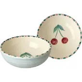 Rice keramiekschaal 35 cl Cherry-blue
