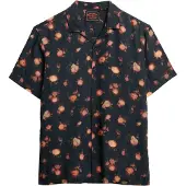 Superdry Overhemd spar / abrikoos / eosine / zwart