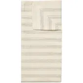 Broste Copenhagen Karl theedoek 50x70 cm Fungi grey-natural
