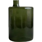 DBKD Pipe Vaas 21 Cm Groen - Vazen Glas Green - 20221403G