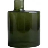 DBKD Pipe Vaas 14 Cm Groen - Vazen Glas Green - 20221402G