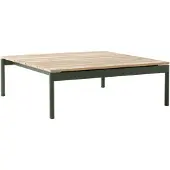 &tradition Ville Outdoor AV50 salontafel Bronze green-teak