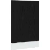 vidaXL Vaatwasserpaneel Lyon 45x1,5x67 cm bewerkt hout zwart eiken