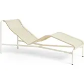 HAY Palissade Cord chaise longue Cream white