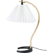 Gubi Design tafellamp Timberline, hout licht, Woon-/ Eetkamer, Textiel / Stof / Zijde, Design, tafellamp