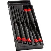 Facom Module Beklede Doorslagen - Koudbeitels - Ritsbeitels | 7-delige Set - MOD.CG1