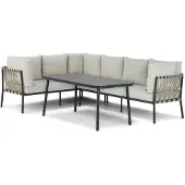 Lifestyle Garden Furniture Lifestyle Navarra hoek loungeset 4-delig
