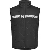 Projob 7700 Bodywarmer Heren Zwart/Geel maat 4XL heren