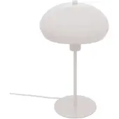Atmosphera Tafellamp Mushroom Bowl - metaal - wit - H38 cm - Designlamp