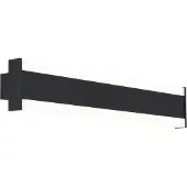 QAZQA Moderne wandlamp zwart CCT 60cm incl. LED IP54 - Vanya