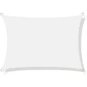 AIO Factory Schaduwdoek, waterdicht nylon, 3x5 m, wit