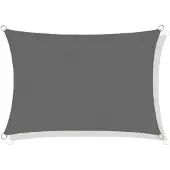 AIO Factory Schaduwdoek, waterdicht, nylon, 4x3 m, grijs