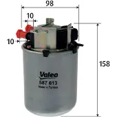 Valeo Brandstoffilter 587613