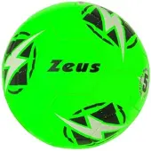 Zeus Voetbal STAR, maat 5, Zwart/Wit