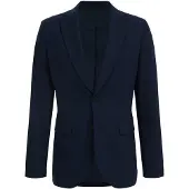We fashion - Heren slim fit blazer - THE FLEX SUIT - Slim/Tall fit - Donkerblauw - Maat: 44