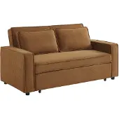 Sweeek 2 zits slaapbank corduroy Roestkleur