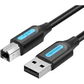Vention Usb-Kabel 20 Kabel Voor Laptop Computer Telefoon 2 Meter Zwart