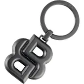 BOSS Sleutelhanger donkergrijs