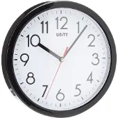 OEM Wandklok, Hastings, Silent Sweep, Modern, Zwart, 22 cm