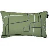 Madison Sierkussen ca. 30x50 cm Met paspel Joah sage