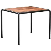 Houe Tuintafel Avanti Dining Table Thermo Ash Black 83 x 98 cm