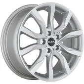 Mak Litá velg, HIGHLANDS, 9.5x21 inch, 5x120 steek, ET 49, zilverkleurig