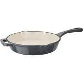 GSW Gusseisen koekenpan, Grey Shadow, 26 cm, met 2 schenktuiten, gietijzer, pan ø ongeveer 26 x H 6,0 cm