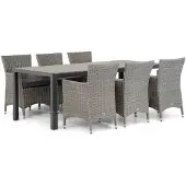 Garden Collections Dublin/Young 217 cm dining tuinset 7-delig