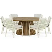 Coco Sevilla/Fungo 180 cm dining tuinset 7-delig