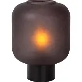 Lucide ELOISE - Tafellamp - Ø 21 cm - 1xE27 - Zwart