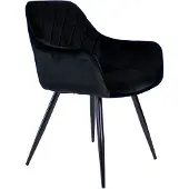 Kick Collection Eetkamerstoel Monza - Comfortabele zitting - Zwart