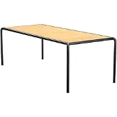 Houe Tuintafel Avanti Dining Table Pine Black 222 x 98 cm