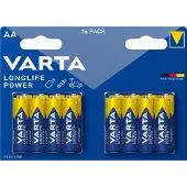 Varta Longlife Power AA - Alkaline Batterijen - 160 Stuks