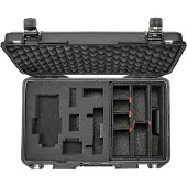 Peli 1510 Black TrekPak/Foam Hybrid