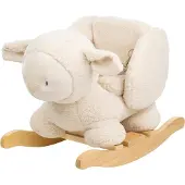 Nattou schaap Teddy - schommelpaard - Hobbelpaard - 59 x 45 cm - Ecru