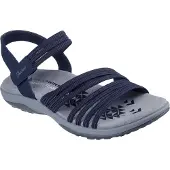 SKECHERS Reggae Slim Coffee dames sandalen blauw maat 42
