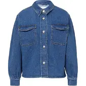 Comma casual identity Tussenjas blauw denim