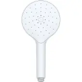Wenko Douchekop met automatische reiniging, diameter 12 cm. Douchekop voor badkamer, douche en wellness, voorkomt kalkaanslag