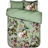 Essenza Dekbedovertrek Fleur Quiet Green Satijn-200 x 200 / 220 cm | 2-Persoons