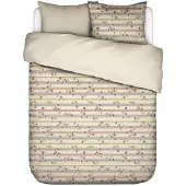 Essenza Dekbedovertrek Amare Vanilla Satijn-240 x 200 / 220 cm | Lits-Jumeaux