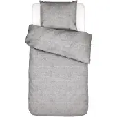 Essenza Dekbedovertrek Jule Anthracite Katoen-140 x 200 / 220 cm | 1-Persoons