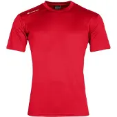 Stanno sportshirt rood Sport t-shirt Jongens/Meisjes Polyester Ronde hals - maat 116
