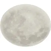 TRIO Moderne ronde witte plafondlamp Lunar