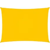 vidaXL Zonnescherm rechthoekig 2,5x5 m oxford stof geel