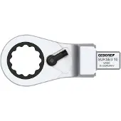 Gedore 2827751 Insteek-ringsleutelratelset 17 mm