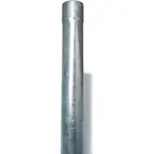 Rheinzink stalen ondereind - Ø80mm - 2 meter - 1632000100