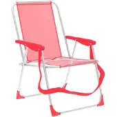 Marbueno Summer 53x56x78 Cm Fixed Folding Chair Aluminium Veelkleurig