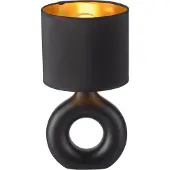 JUST LIGHT Tafellamp Carara Zwart