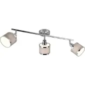 TRIO Design opbouwspot Arosa nikkel 3-lichts